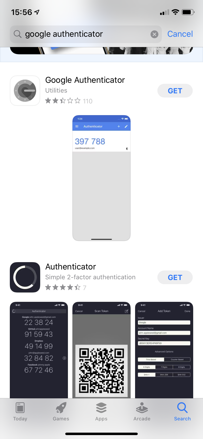 Google Authenticator